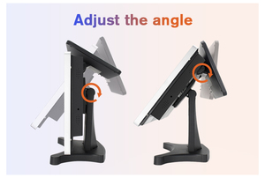 Tất cả trong một điểm của bán với 15 ''màn hình cảm ứng kép <span class=keywords><strong>Pos</strong></span> với 80 mét Máy in nhiệt cho biên lai, cấu hình mạnh mẽ Wi-Fi - Product Image 5