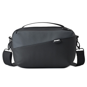 Wholesale Custom logo Sport Fanny Pack Multifunctional Crossbody <b>Bag</b> Belt <b>Bag</b> with Waterproof Men Messenger <b>Bag</b> - Product Image 2