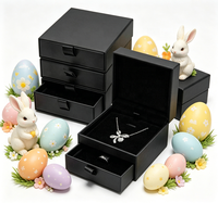 Boîtes cadeaux à couvercle rabattable imprimées Citrouille, Fantôme, Chauve-souris pour Halloween, pour bijoux (colliers, bagues, boucles d'oreilles), personnalisables, vente en gros