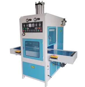 High frequency sliding table synchronous fuse high-frequency welding and cutting machine for inflation lumbar massager TPU airba