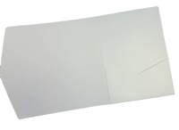 Ensemble de cartes d'invitation élégantes et luxueuses en papier écologique, enveloppes RSVP, pochettes personnalisées imprimées, cartes de vœux pliées pour Noël et anniversaire