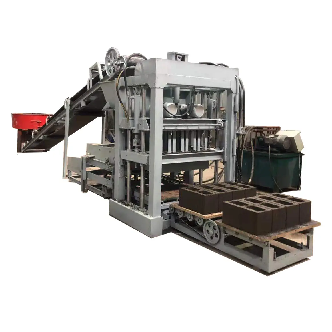 Máquina de fabricación de ladrillos Makiga Máquina moldeadora de ladrillos de bloques de pavimentación de Australia 380V para industrias de restaurantes Precio en Australia