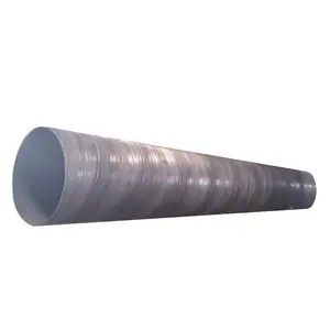 Large Diameter Hydropower Penstock API 5L Q235 SS400 carbon steel Spiral Welded ssaw Steel Pipe