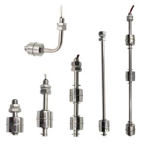 SS 304 316 Mini Level Valve Liquid Level Indicator M10 M18 Water Liquid Float Switch Water tank Level Control Sensor - Product Image 1