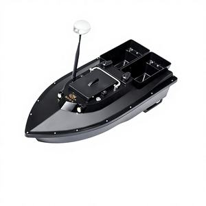 Barco de Isca Sem Escovas T118 com Localizador de Peixes - Ultra Alta Velocidade 300m/min, Design Catamarã e Rede Retrátil - Product Image 1