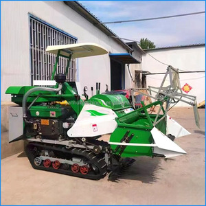 เครื่องเก็บเกี่ยวข้าวสาลีอัตโนมัติยี่ห้อ Yanhui แบบสายพานตีนตะขาบ พร้อมมอเตอร์ รับประกัน 1 ปี - Product Image 5