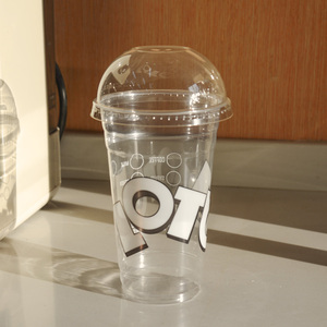 <span class=keywords><strong>Gobelet</strong></span> à boisson froide en <span class=keywords><strong>bioplastique</strong></span> à base de fécule de maïs compostable - Product Image 2