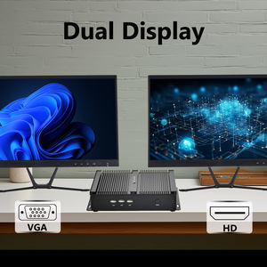 Kingdel Industriële Mini Pc I5-8250U Fanless 8Gb Ddr4/256Gb Nvme 4K Hd/Vga Dual Rs232 Com Ports Ons Magazijn - Product Image 6