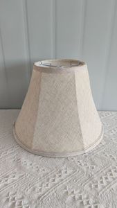 Pantalla Plegable Desmontable con Forma de Cono para Decoración del Hogar, Lámpara de Mesa, Pantalla de Tela de Escritorio - Product Image 4