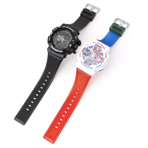 16 มม.สายนาฬิกาซิลิโคนสำหรับจีช็อค GA-110 <span class=keywords><strong>GM</strong></span>-110 GA-100 GA-120 GD-400 เรซิ่น TPU ยาง QUICK RELEASE สายนาฬิกา - Product Image 6