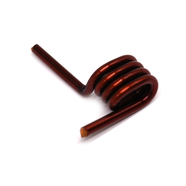 Custom Copper Polished Hollow Wound Coils High Conductivity RF Coils for Wireless Charging & Radio Transceiver