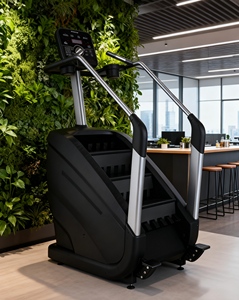 Tronzen Commercial Electric Stair <strong>Climber</strong> <strong>Machine</strong>-Steel Iron Construction LED Screen 10-Level Adjustable Resistance 200kg Max - Product Image 4
