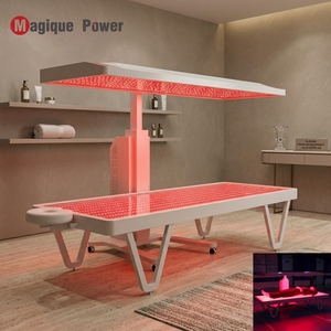 Magique Power Horizontal Standing Full Body Infrared LED Red Light <strong>Therapy</strong> Device Panel Bed 630nm 660nm 810nm 830nm 850nm - Product Image 1