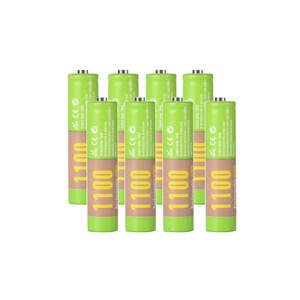 <span class=keywords><strong>8</strong></span>팩 AAA 리튬 이온 충전지, 1.5V 1100mWh 배터리와 4 슬롯 스마트 충전기 - Product Image 5