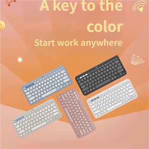 <span class=keywords><strong>Tastiera</strong></span> <span class=keywords><strong>Bluetooth</strong></span> <span class=keywords><strong>Wireless</strong></span> Logitech Stylish Series PEBBLE KEYS 2 K390, Ultra-Sottile e Portatile, Nuova Versione Migliorata, 79 Tasti - Product Image 3