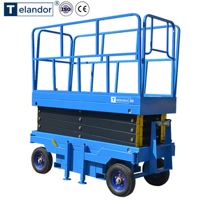 Plataforma Elevadora de Tijera Móvil de 8m y 1000kg para Reparación de Alumbrado Público, Entrega Rápida - Product Image 4