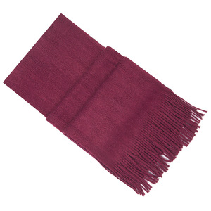 Unisex Cashmere Feel Plain Solid Color <strong>Scarf</strong> <strong>Paisley</strong> <strong>Pashmina</strong> Silk <strong>Scarf</strong> With Fringe - Product Image 4