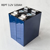 Batterie au lithium Lifepo4 320AH de qualité A+ avec 8000 cycles de charge, double borne, stock Pologne, cellules Lifepo4 REPT 320AH
