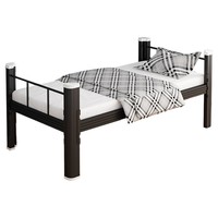 Meubles de chambre à coucher pour adulte, cadre métallique Extra confortable, nouveau Design, lit métallique, bon marché