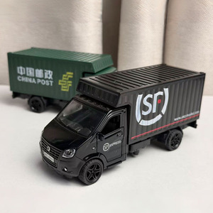 Voiture jouet en alliage, camion de livraison SF Express, modèle de véhicule miniature pour enfants, cadeau - Product Image 1