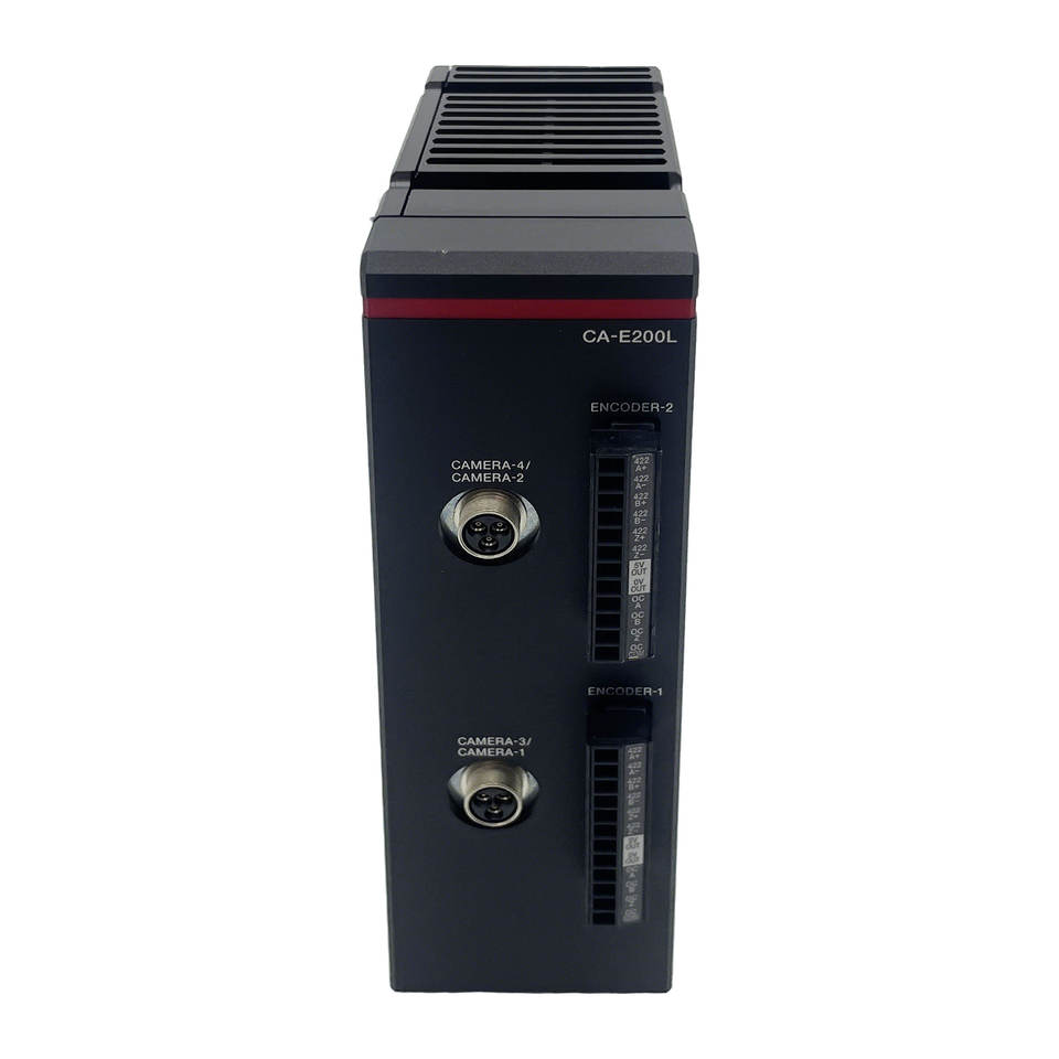 Best Quality Keyence CA-E200L Line Scan Camera Input Unit Supporting High Speed Transmission Automation Plastic 1 Year Warranty