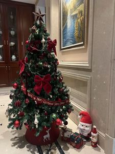 Large PVC <b>Christmas</b> Tree Home Decor with <b>Lights</b> - Product Image 4