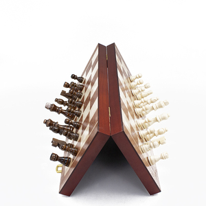 Juego de <span class=keywords><strong>Ajedrez</strong></span> Magnético de 15 Pulgadas x 15 Pulgadas <span class=keywords><strong>con</strong></span> Tablero de <span class=keywords><strong>Ajedrez</strong></span> Plegable, Piezas de <span class=keywords><strong>Ajedrez</strong></span> Staunton y Caja de Almacenamiento - Product Image 5