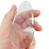 Lime à pieds ovale en verre nano avec ponceuse et râpe, robuste, durable, facile à nettoyer, pour l'élimination des callosités et des peaux mortes.