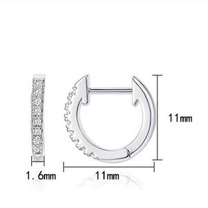 للبيع بالجملة مجوهرات مخصصة من الفضة عيار 14 قيراط 18 قيراط مطلية بالروديوم المطلية بالروديوم سائبة من الزركون للنساء - Product Image 3