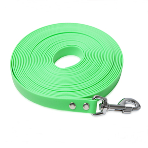20 pies 30 pies 50 pies largo entrenador perro Correa resistente personalizado 10m largo entrenamiento goma vinilo PVC perro Correa seguimiento perro plomo - Product Image 1