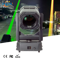 Projecteur laser RGB pour ciel extérieur, étanche IP65, DMX 230W, 40KPPS, pour la publicité sur les murs des bâtiments, les monuments, distance de 10 km