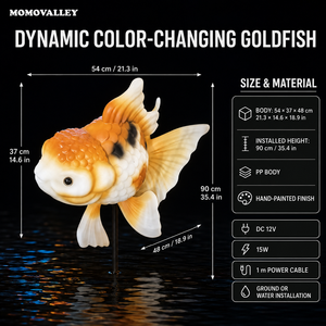 Sculpture lumineuse LED RGB animée en forme de <span class=keywords><strong>poisson</strong></span>, mouvement dynamique pour enfants, scène aquatique interactive pour musées, export pour entrepreneurs - Product Image 3