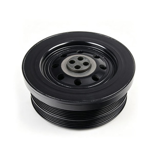 Amortisseur de vibrations de poulie de vilebrequin pour moteur BMW M57 E46 E90 E60 E61 X3 E83 X5 E53 E70, poulie d'équilibrage harmonique 11238511371 - Product Image 1