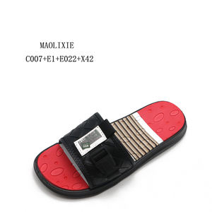 Sandalias deslizantes originales para hombre, zapatillas hinchables personalizadas, para el hogar - Product Image 5