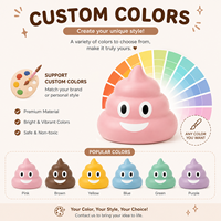 Nouveautés : Jouets anti-stress en forme de caca, jouets moelleux, logo et couleur personnalisés, en mousse PU à remontée lente, jouets à presser pour enfants et adultes, cadeaux promotionnels