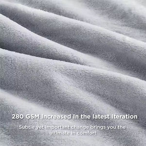 Manta de Invierno Suave y Tejida, 100% Poliéster, Moderna, Antideslizante, Personalizable, Absorbente, para Ropa de Cama - Product Image 5