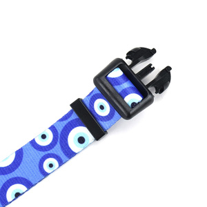 Maßgefertigtes Tribal-Print-Muster Design Einzigartige Stilvolle Weiche Bequeme Welpenhalsbänder Böses-Auge-Hundehalsband - Product Image 4
