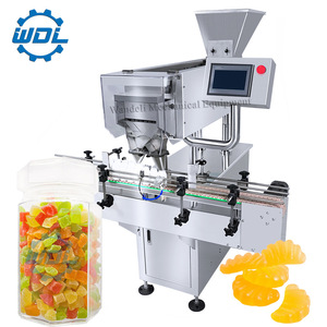 Automatic counting and packaging machine for <b>gummy</b> <b>bears</b>, tablets, and bottling equipment. - Product Image 3