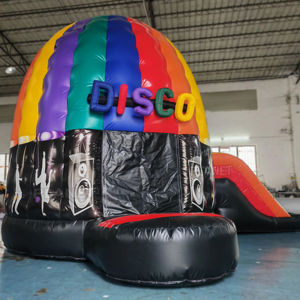 PVC videur cavalier plein d'entrain gonflable Disco dôme danse saut château rebond maison pour la fête - Product Image 3