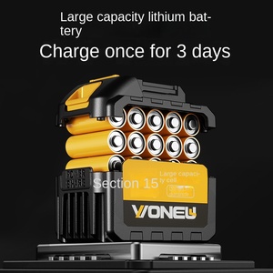 Oferta Especial: Secador de Pelo Industrial Portátil de 21V, Soplador de Alta Potencia con Batería de Litio Sin Escobillas y Función de Soplado de Polvo y Hojas - Product Image 4