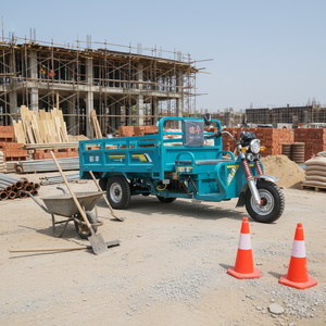 <span class=keywords><strong>Tricycle</strong></span> électrique de transport à carrosserie ouverte, durable, 2,2 m, vitesse variable, 3 roues, avec certificat CE - Product Image 1