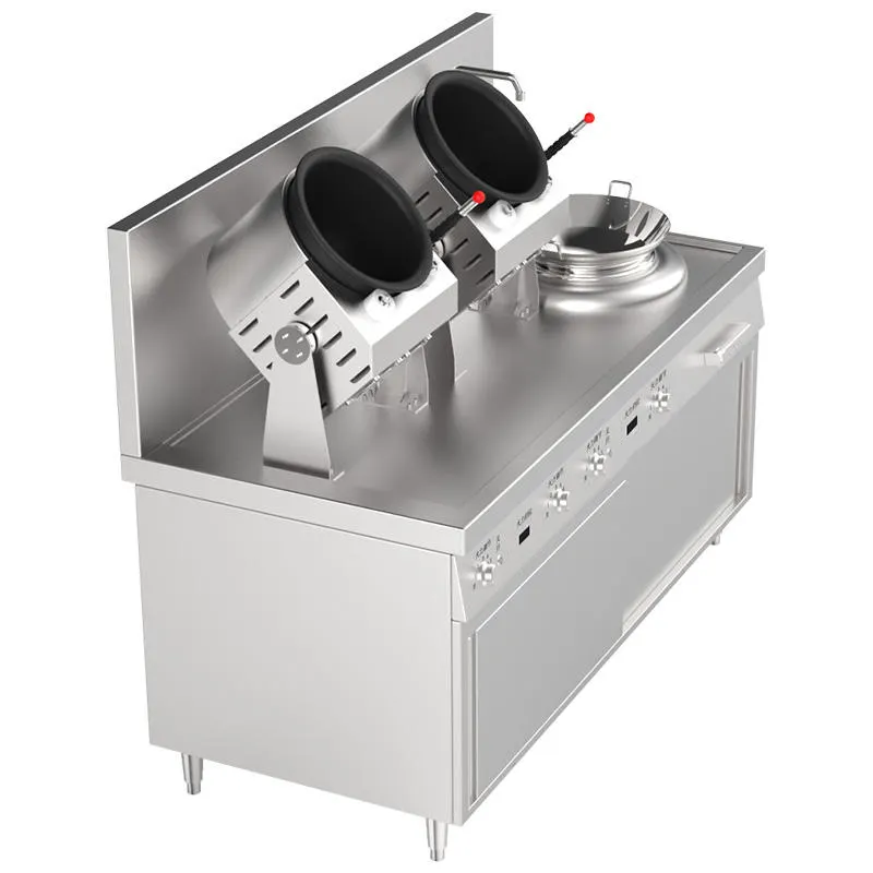 5kw Restaurant Intelligente Kookrobot Kok Cucina Biryani Roterende Automatische Wok Kookmachine Bakken Gebakken Rijstmachine 1 Kopen