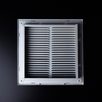 Grille de filtre à air de retour en acier, grille de ventilation amovible, couvercle de conduit de ventilation, grille de retour d'air, grille de filtre à air de retour