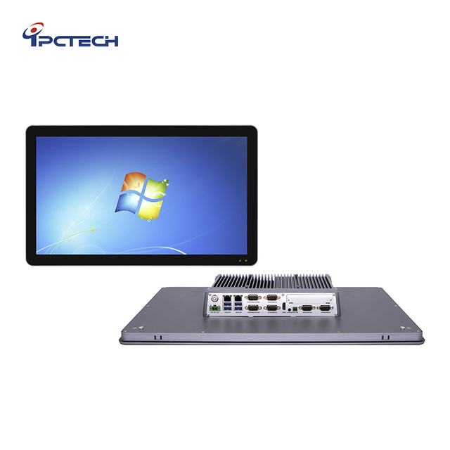 Ipctech Embedded/Wall Mount Industrial Touch Panel Pc Android/linux/win10 11 All in One Computer With J1900/J6412 /i3/i5/i7