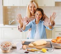 Vente en gros d'articles de boulangerie de haute qualité pour le pain au levain Panier à pain Benetton en rotin personnalisé avec trancheuse
