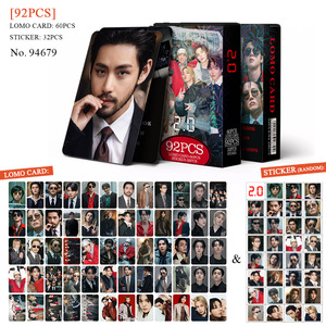 92 Piezas/Set de Fototarjetas y Pegatinas de Kpop de Suga, Taehyung, Jungkook, Jin, Jimin, J-Hope, RM, del Álbum SWIM 2.0, Tarjetas Lomo del World Tour de ARIRANG - Product Image 6