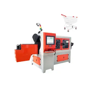 Electric Strip Bending Automatic Cnc Stainless Steel Metal 3d Wire Bending Machine Wire Bender Wire Forming Machine