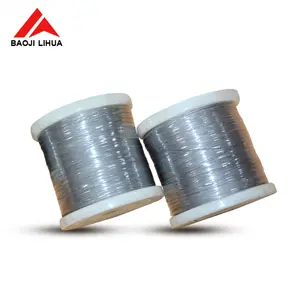 Titanium Wire Factory Supply Direct-Sales Gr2 Dia 0.8mm 1mm 1.2mm Titanium Weld Wire