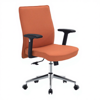 Chaise de bureau confortable et mobile avec accoudoirs, en mousse haute densité, série mobilier de bureau