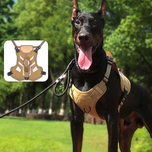 Grosir harnes anjing taktis yang dapat disesuaikan luar ruangan Area leher ternak reflektif multifungsi <span class=keywords><strong>Harness</strong></span> hewan peliharaan - Product Image 2